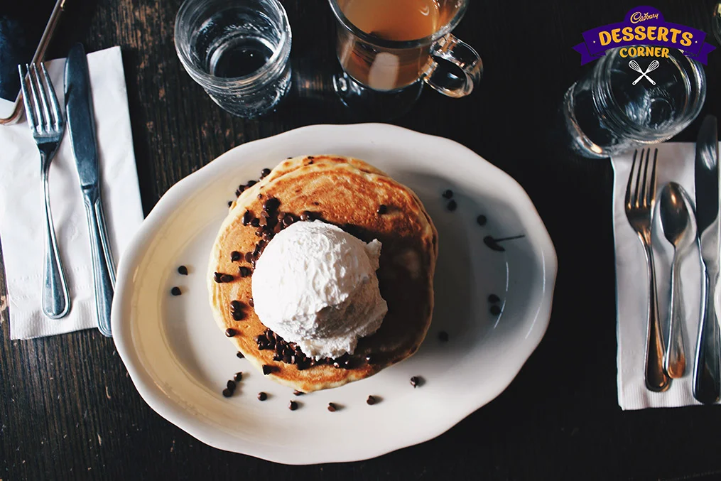 Classic Chocolate Chip Pancakes